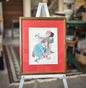 Vintage style Rockwell artwork print