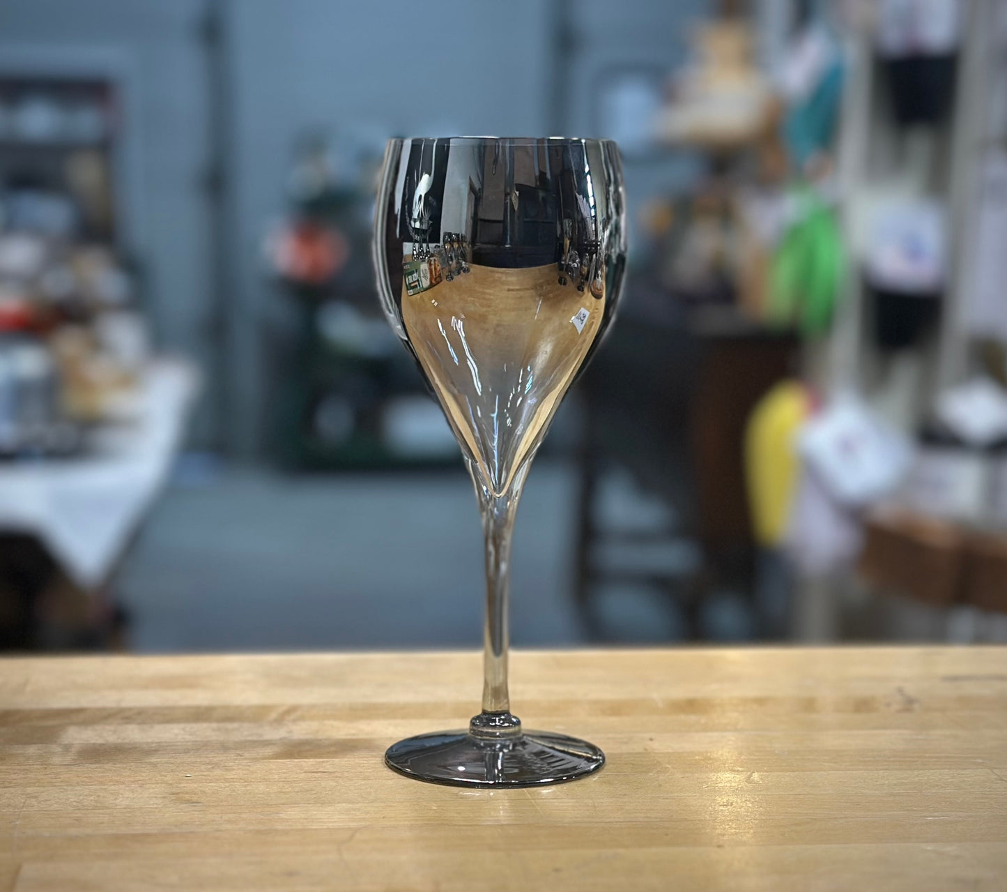 Vintage Silver Fade Drinking Glasses