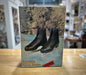 Classic black retro ice skating boots vintage