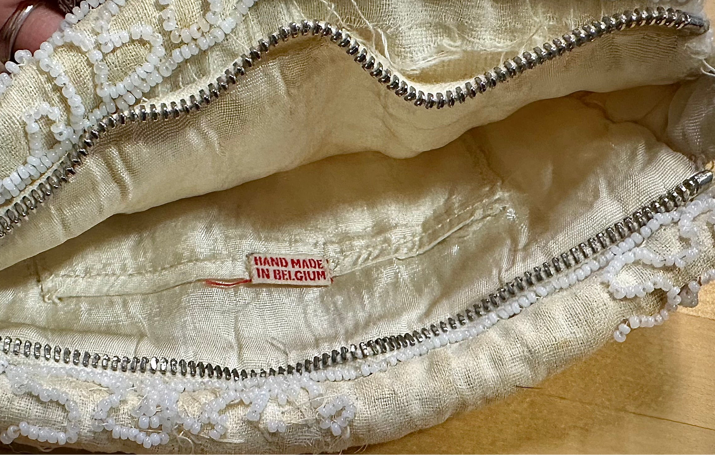 Hand Beaded 1950's Purse