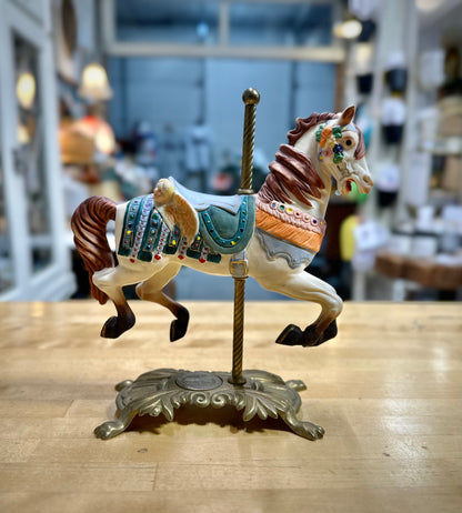 Antique Enchantment: Vintage Carousel Figurines and Music Boxes