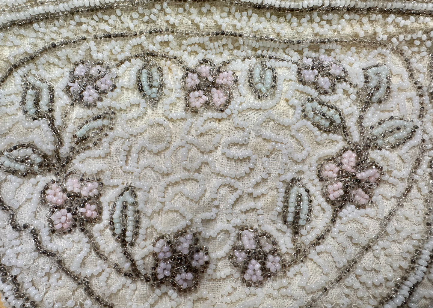 Hand Beaded 1950's Purse