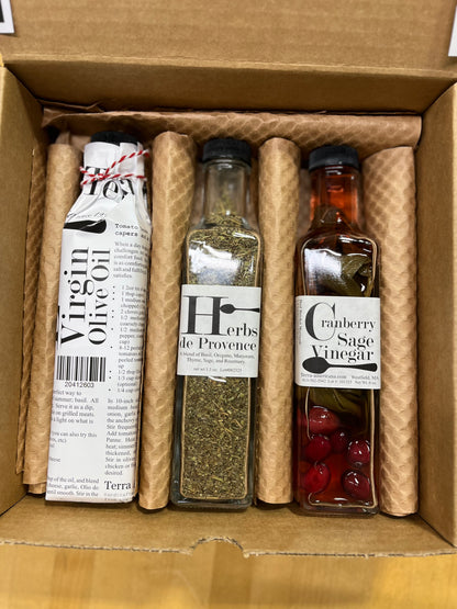 Cooks Collections - Oil, Vinegar & Spice Set