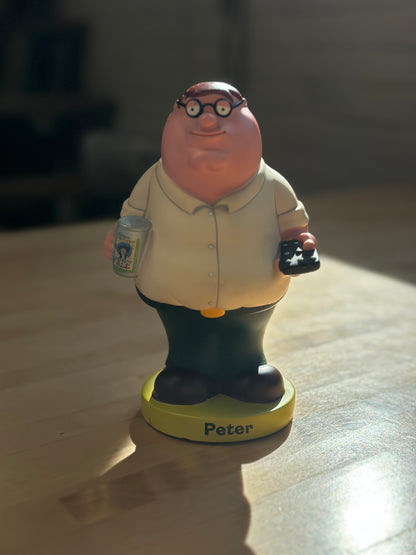 Classic family guy Peter + griffin head wobbler funko inc.