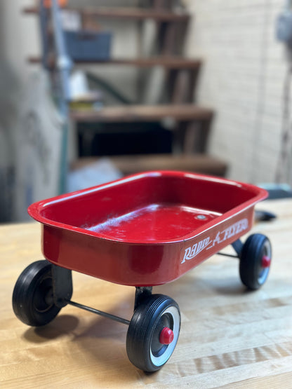 Radio Flyer 'my little red wagon' vintage doll wagon