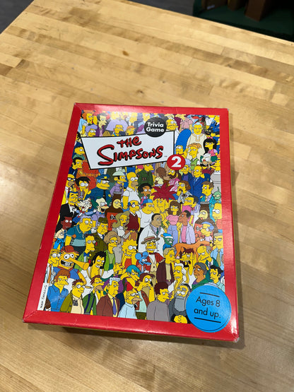 The Simpsons Trivia Game 2001