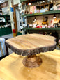 Wood Serving Board, Cake Stand