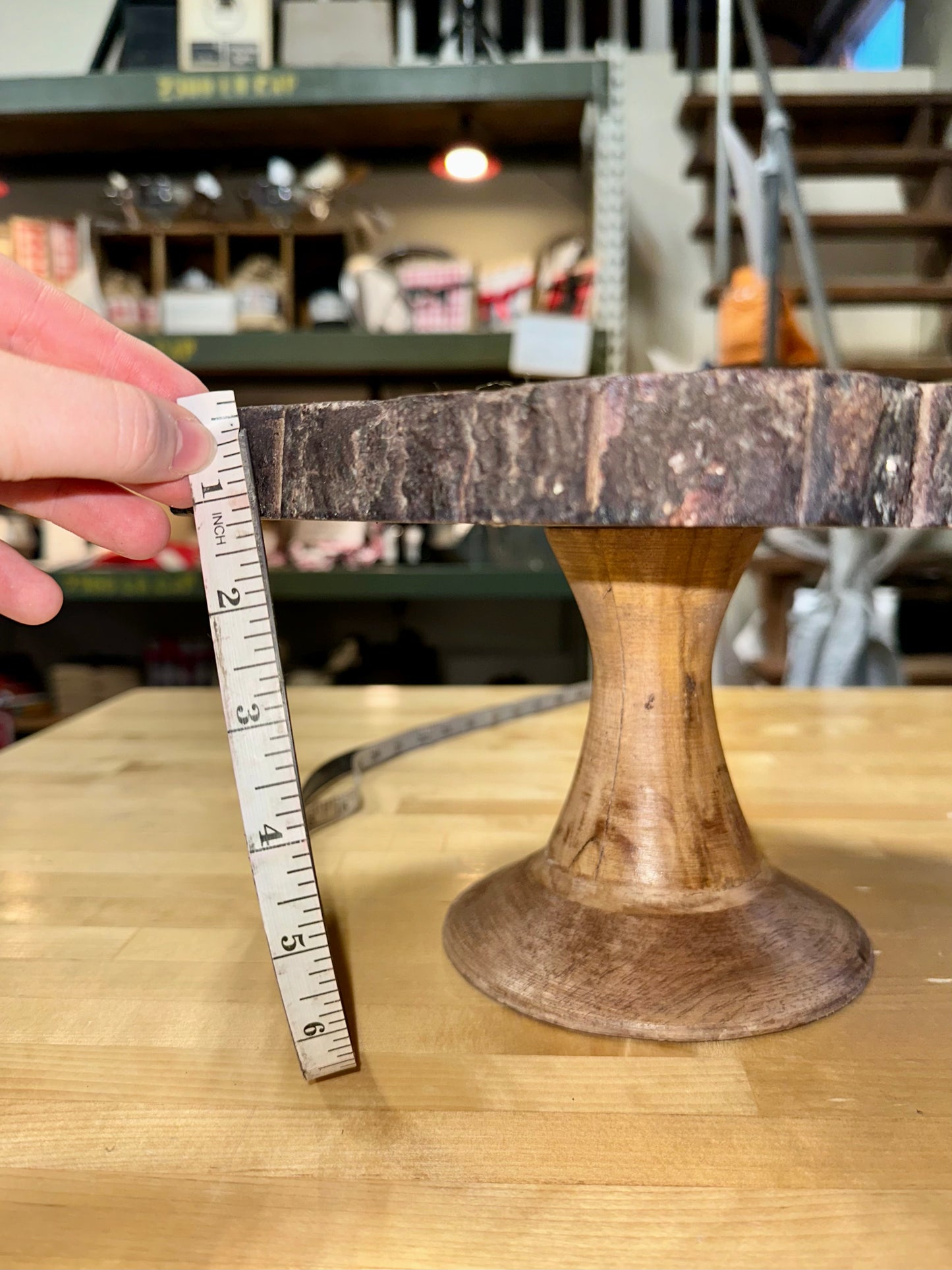 Wood Serving Board, Cake Stand