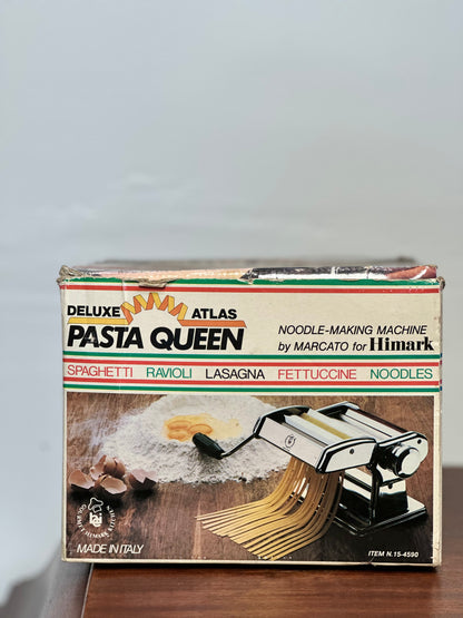 Delux Atlas Pasta Queen Pasta Machine for home cooks Spaghetti - Angel Hair - Linguine - Lasagna