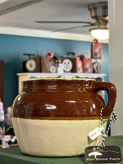 Stoneware Bean Pots