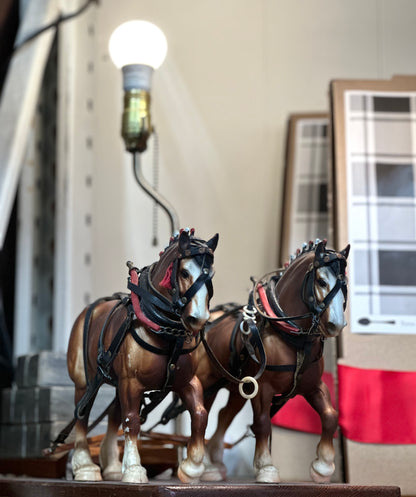 Unique Clydesdale Lamp