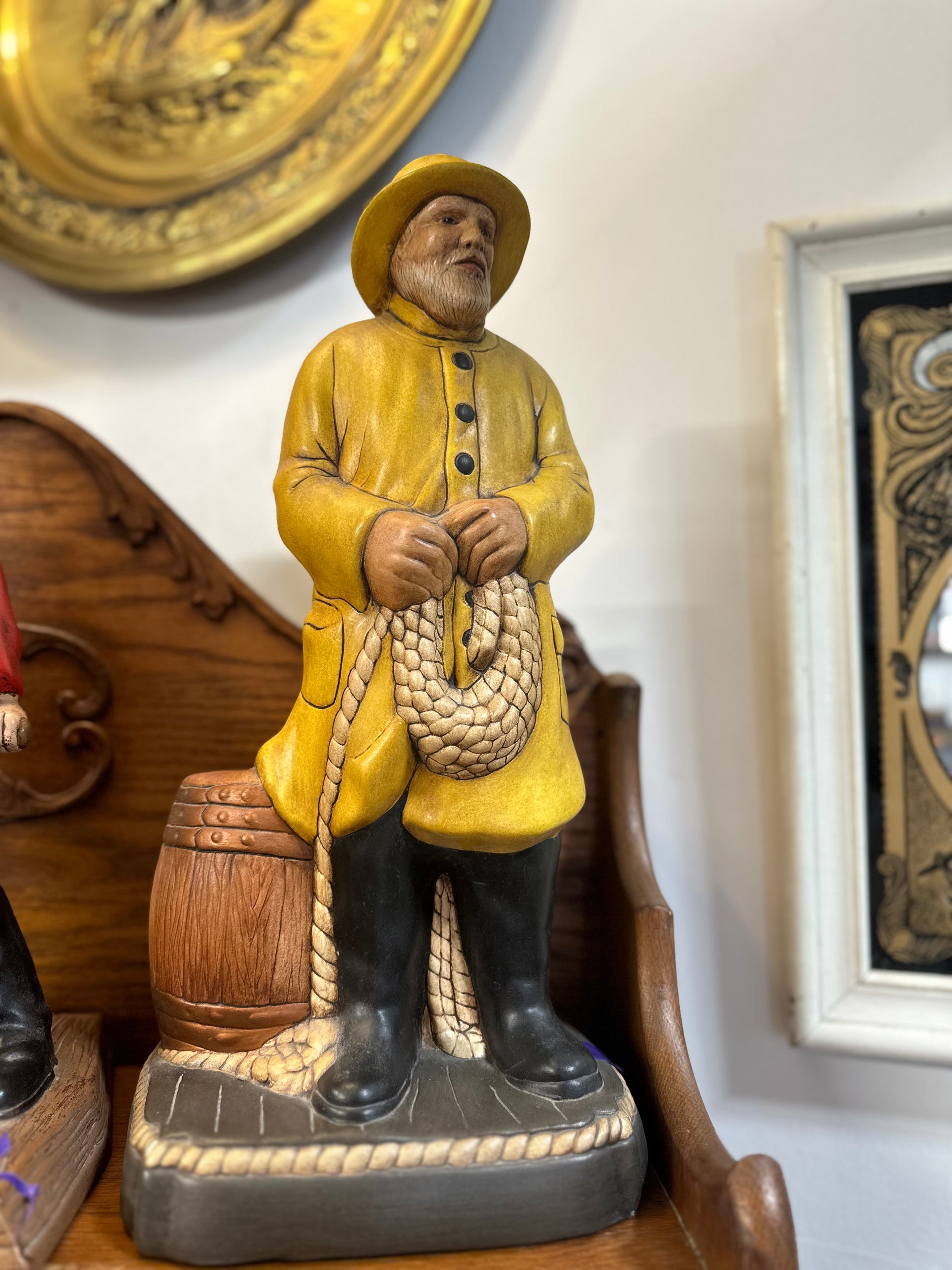 Vintage Ceramic Fishermen Figurines – Terra Americana