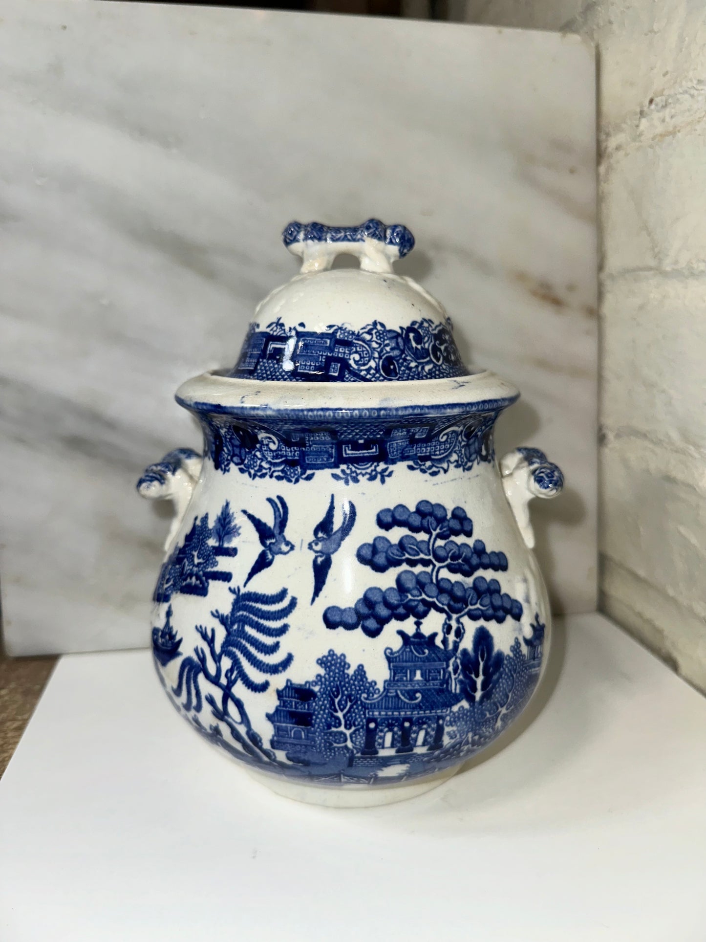 Blue Willow - Staffordshire Pottery