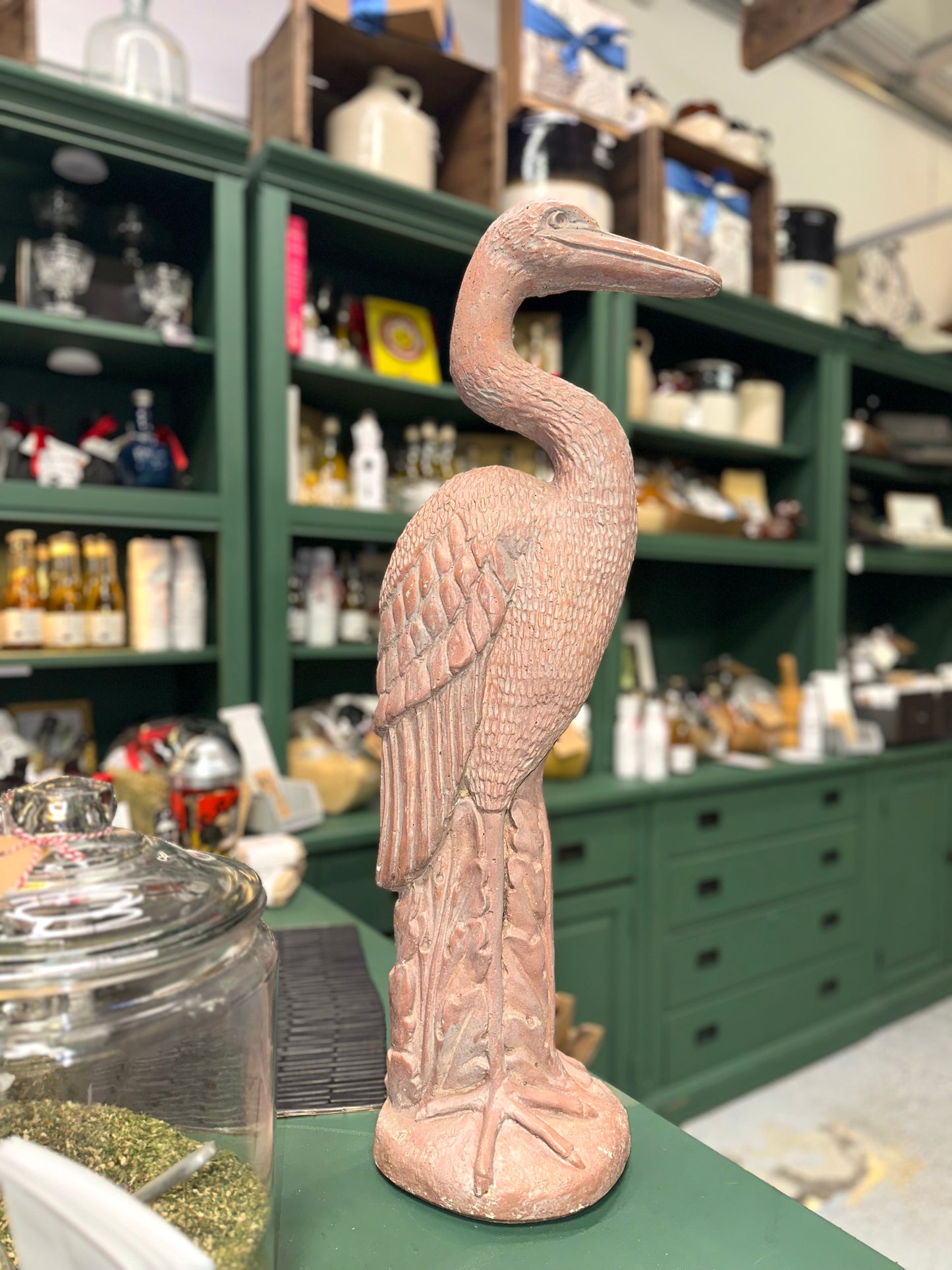 Graceful Crane Statue: Elevate Your Home Decor with Elegance and Symbolism