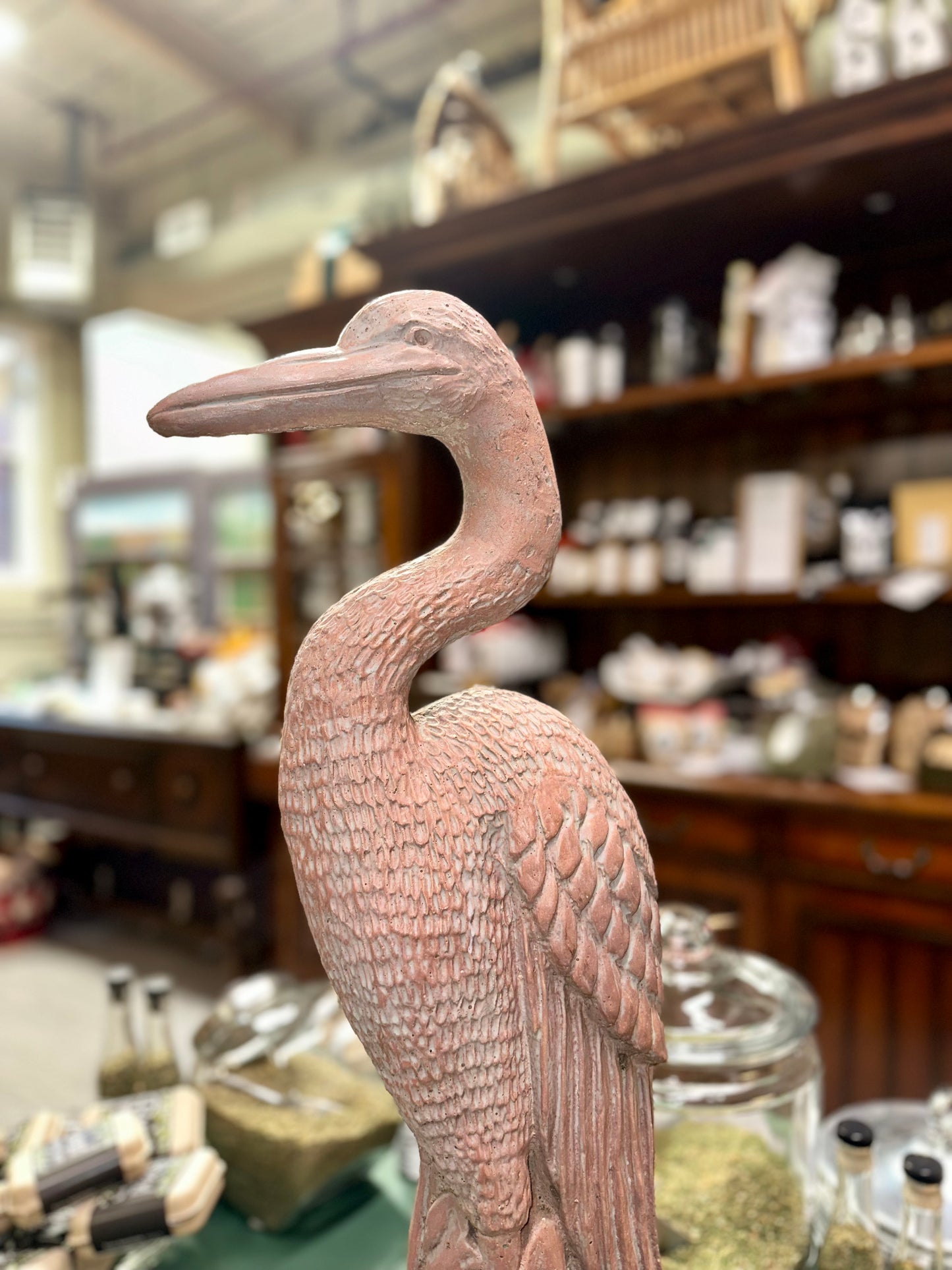 Graceful Crane Statue: Elevate Your Home Decor with Elegance and Symbolism