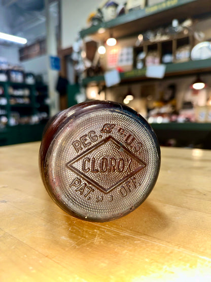 Old-time Clorox Bottles from the early 1950s