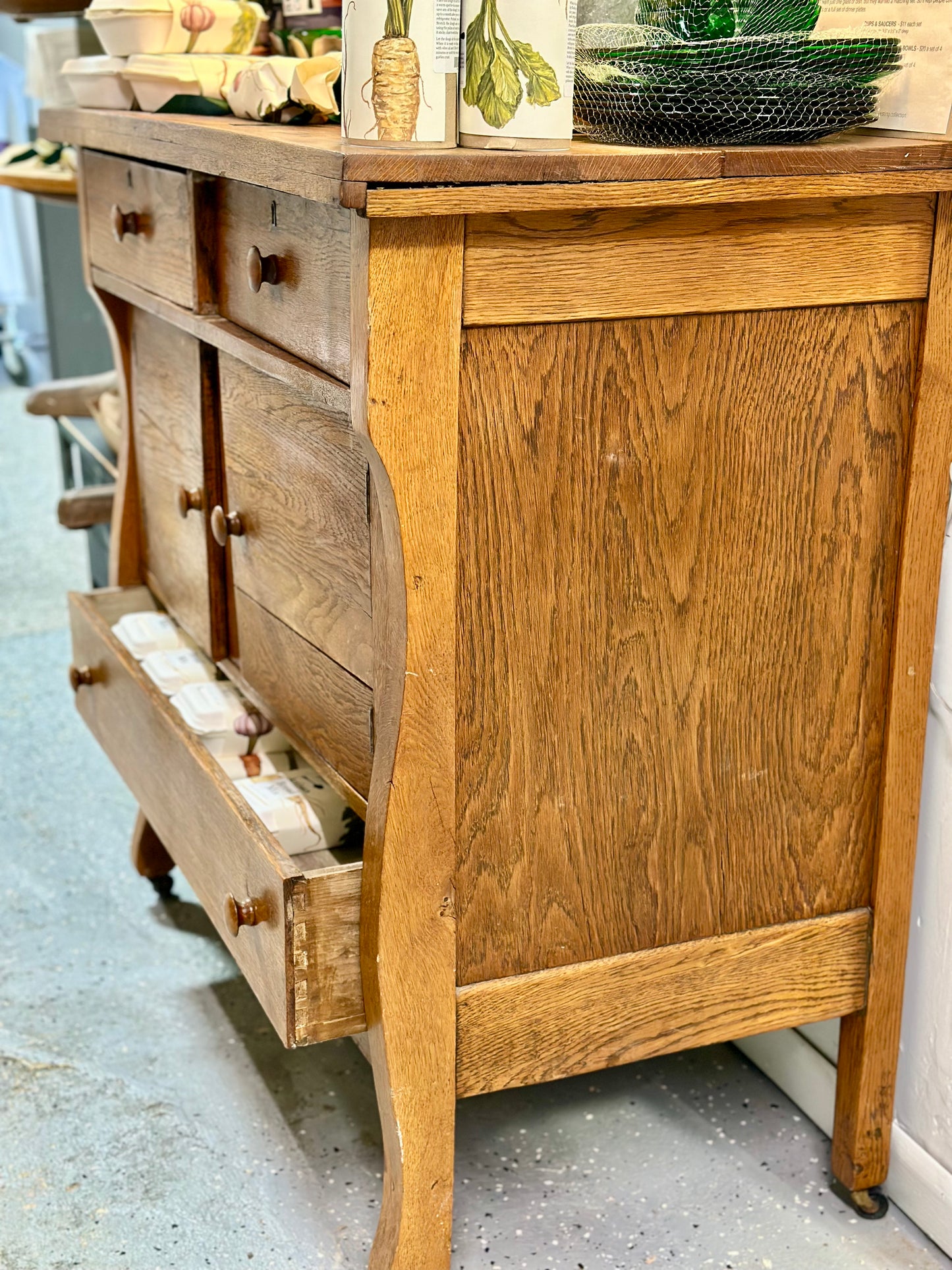 Mid Century Oak Sideboard