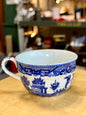 Vintage Blue Transferware Made in Occupied Japan