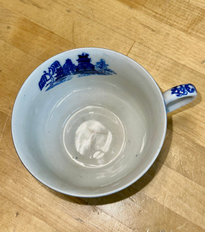 Vintage Blue Transferware Made in Occupied Japan