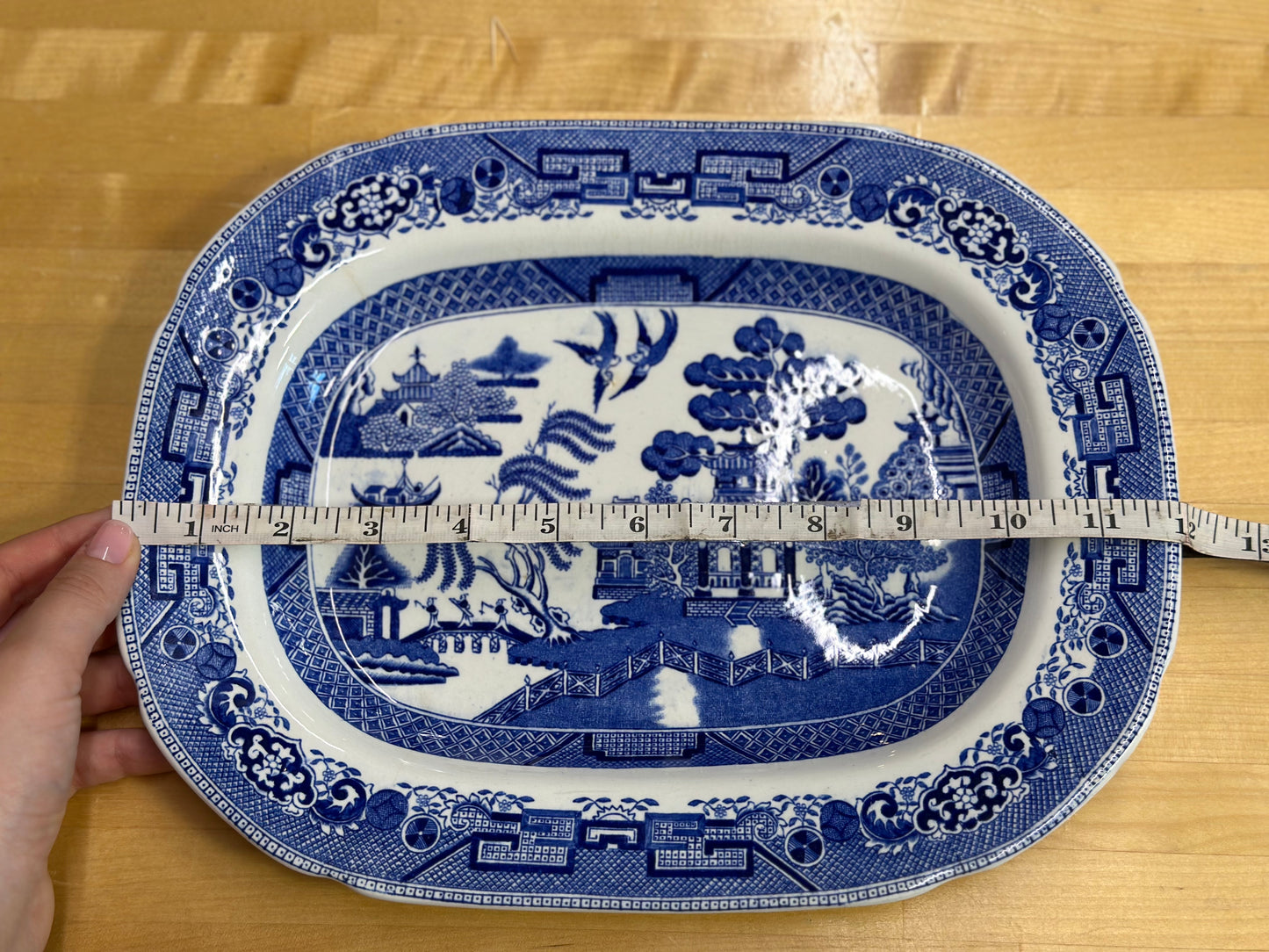 Ridgway Blue Willow Semi-China