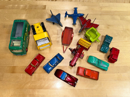 Antique Metal Die-Cast Vehicles