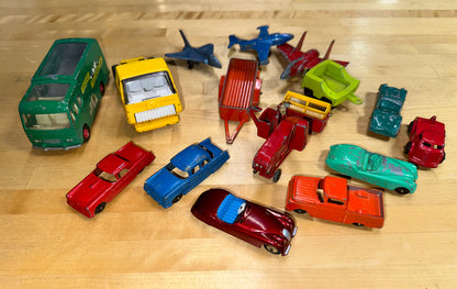 Antique Metal Die-Cast Vehicles