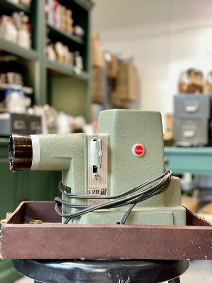 1950s Kodak Signet 300 Model Slide Projector With The Original Case