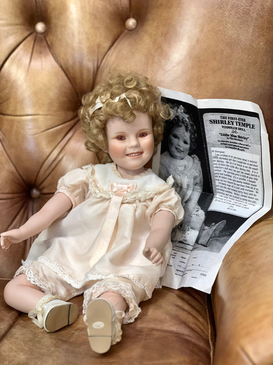 Antique Shirley Temple Porcelain Doll