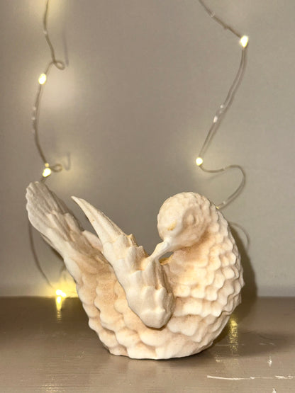 Vintage Classic Figure Love Birds by Sculptor A. Santini Made in Italy