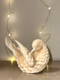 Vintage Classic Figure Love Birds by Sculptor A. Santini Made in Italy