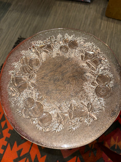 Vintage Christmas Serving Platter