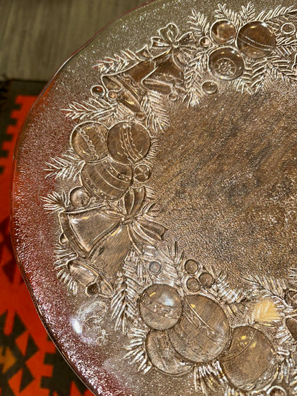 Vintage Christmas Serving Platter