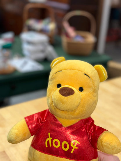 Vintage TY Sparkle Winnie the Pooh Disney Collectible Toy