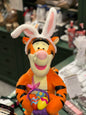 Disney Easter Tigger Plush - Bunny Hat & Egg Basket/ Winnie the Pooh series