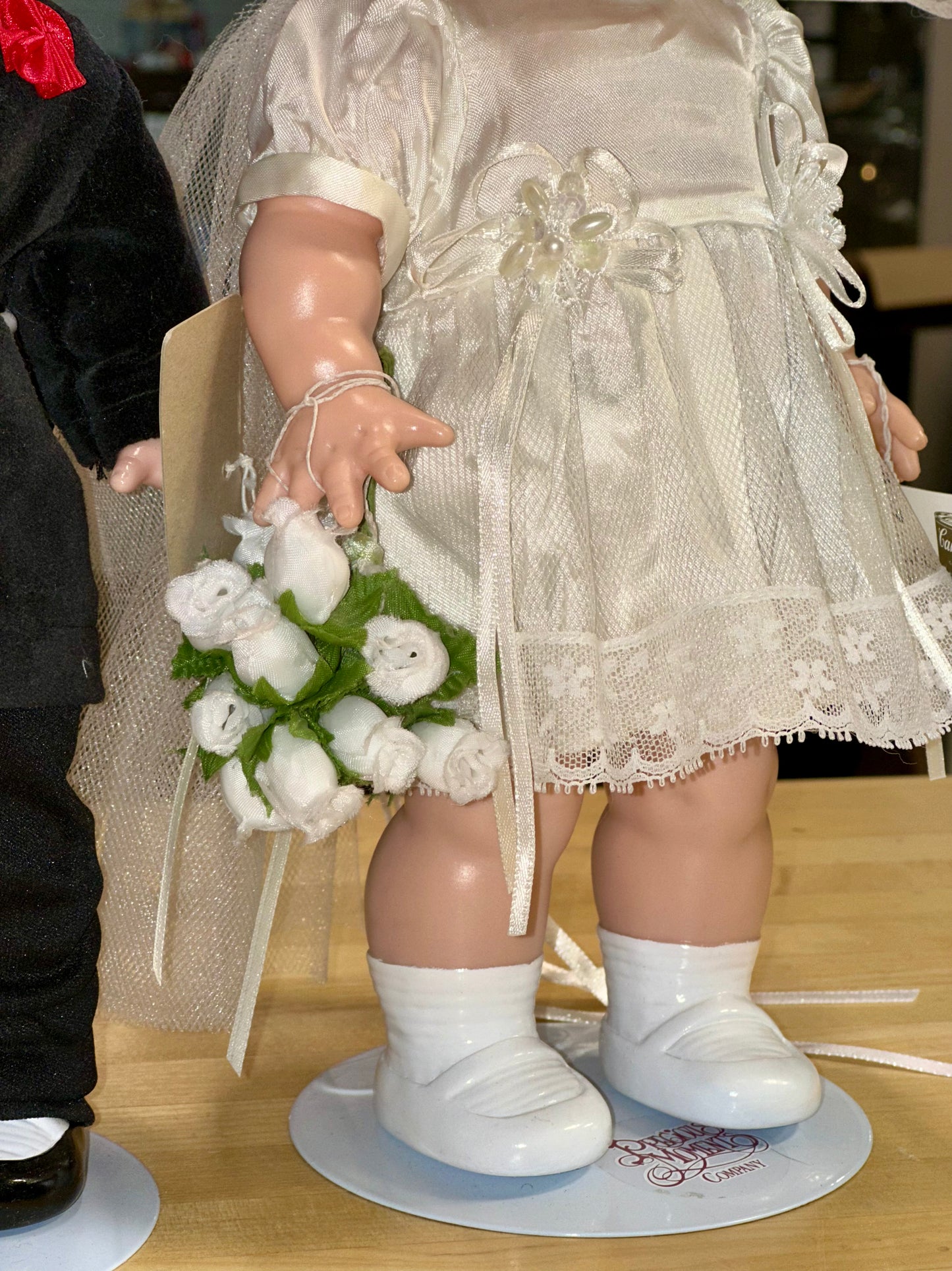 2001 Campbell's Kids Special Edition Millennium Issue Bride & Groom Dolls