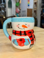 Pre-Owned Snowman Ceramic Mug – Holiday Coffee Cup