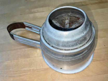 Vintage Aluminium Foley Handheld Squeeze Manual Flour Sifter