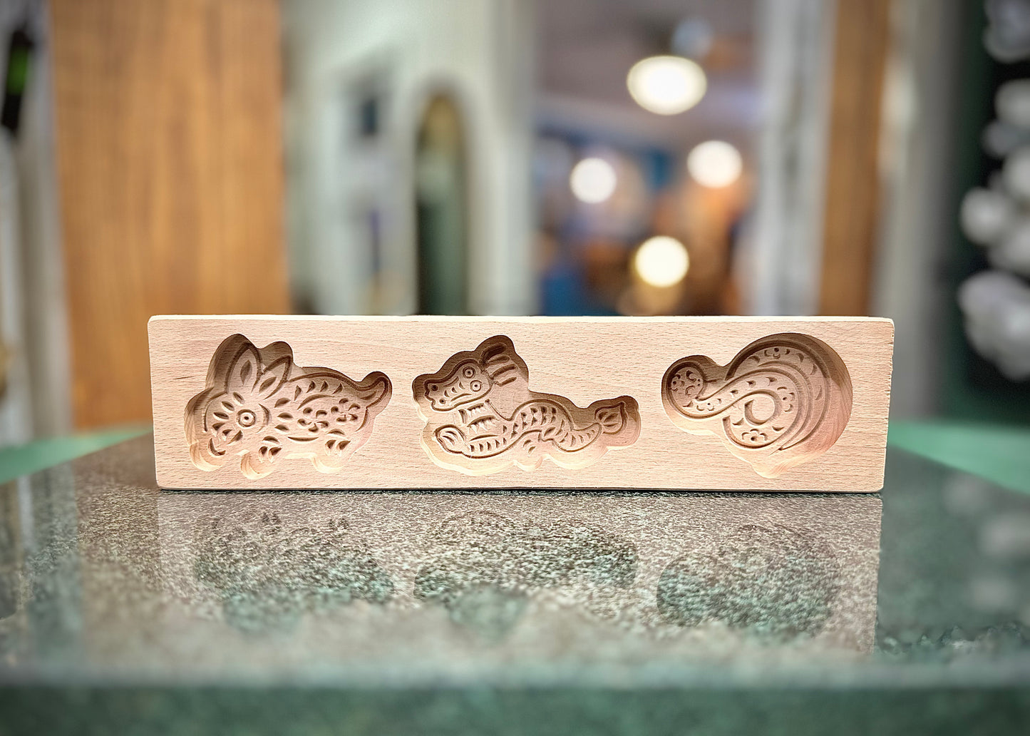 Handcrafted Wooden Cookie Press: A Taste of Tradition