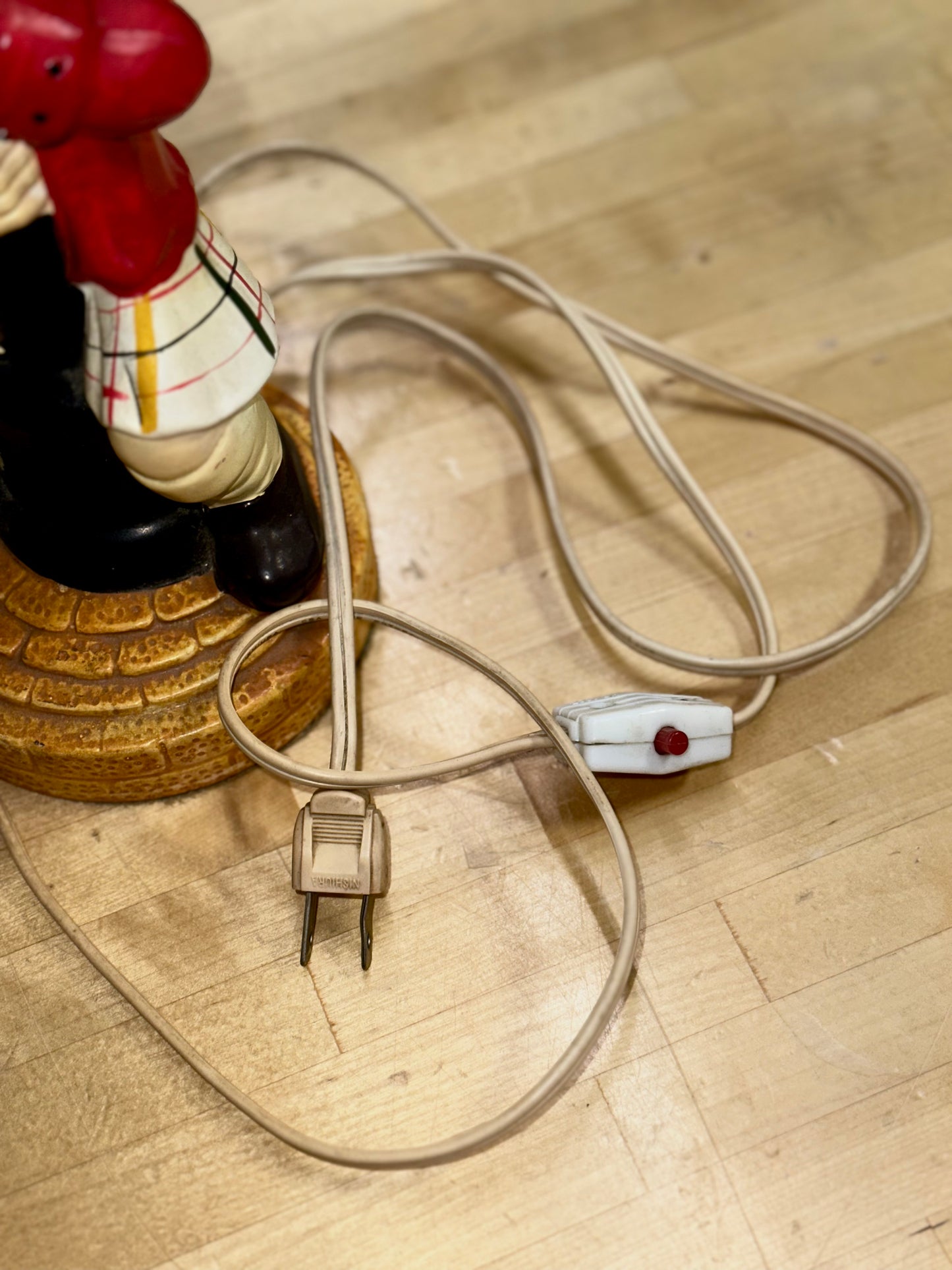 Vintage Drunk Scotsman Bar Lamp – Mid-Century Novelty Lamp Post Light