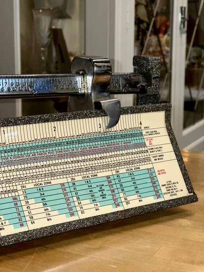 Vintage Triner Air Mail Postal Scale – Mid-20th Century Mechanical Letter Balance