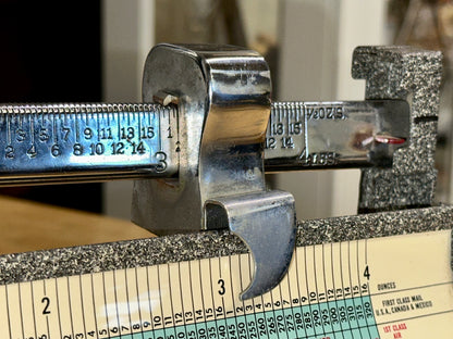 Vintage Triner Air Mail Postal Scale – Mid-20th Century Mechanical Letter Balance