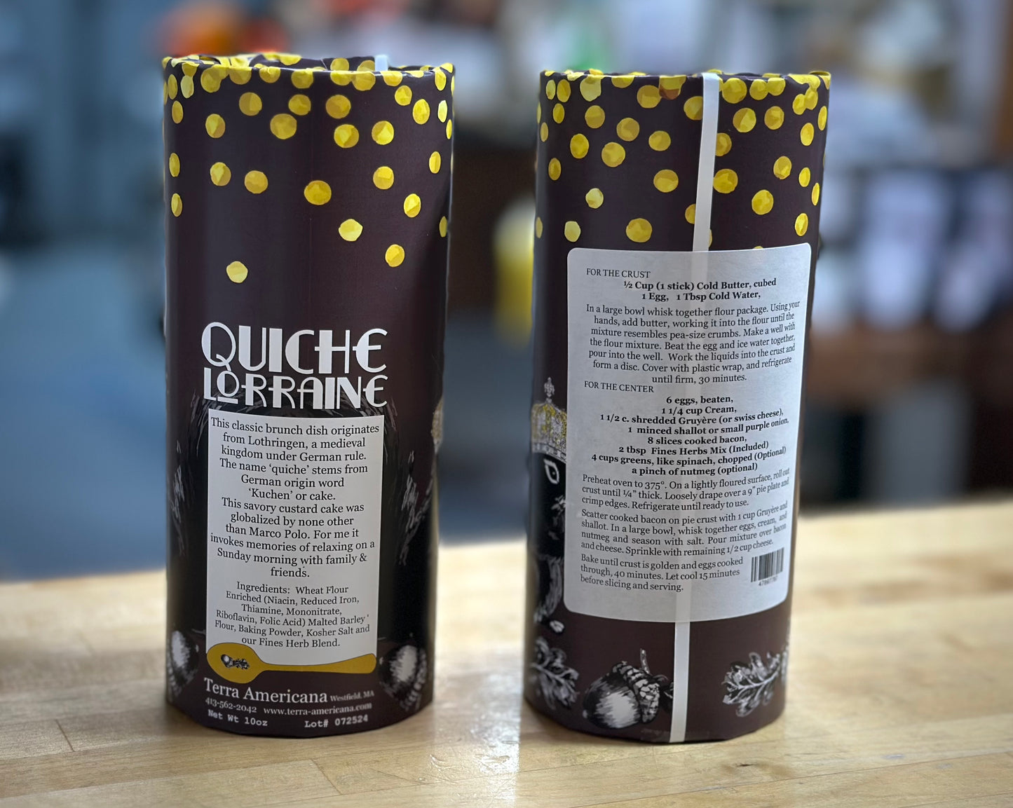 Breakfast Pie - Quiche Lorraine