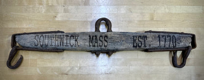 Southwick Mass Hanging Wooden Sign