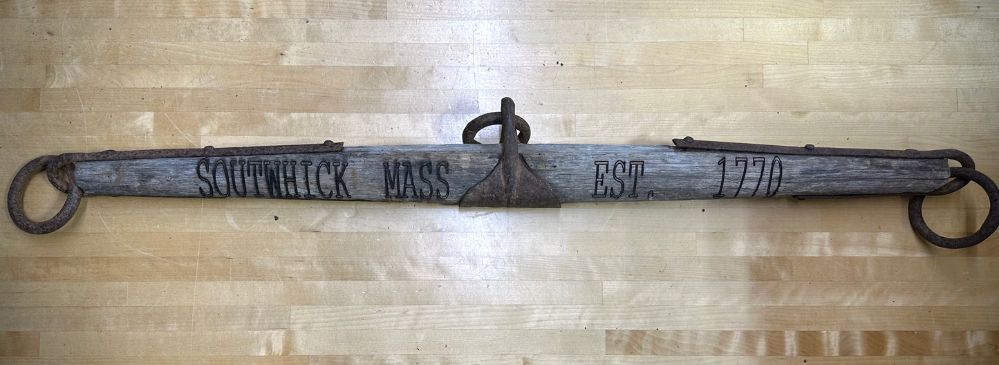 Southwick Mass Hanging Wooden Sign