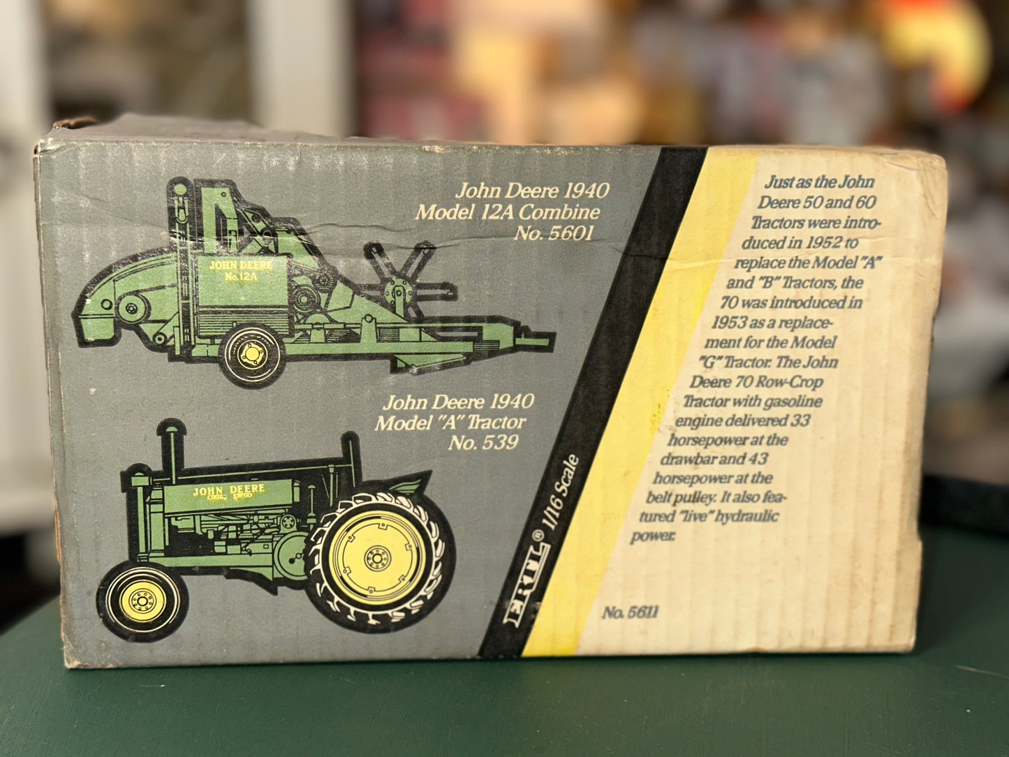 John Deere 1953 Model “70 Row-Crop” Die-cast Tractors