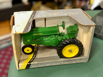 John Deere 1953 Model “70 Row-Crop” Die-cast Tractors