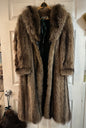 Authentic Vintage Raccoon Fur Coat