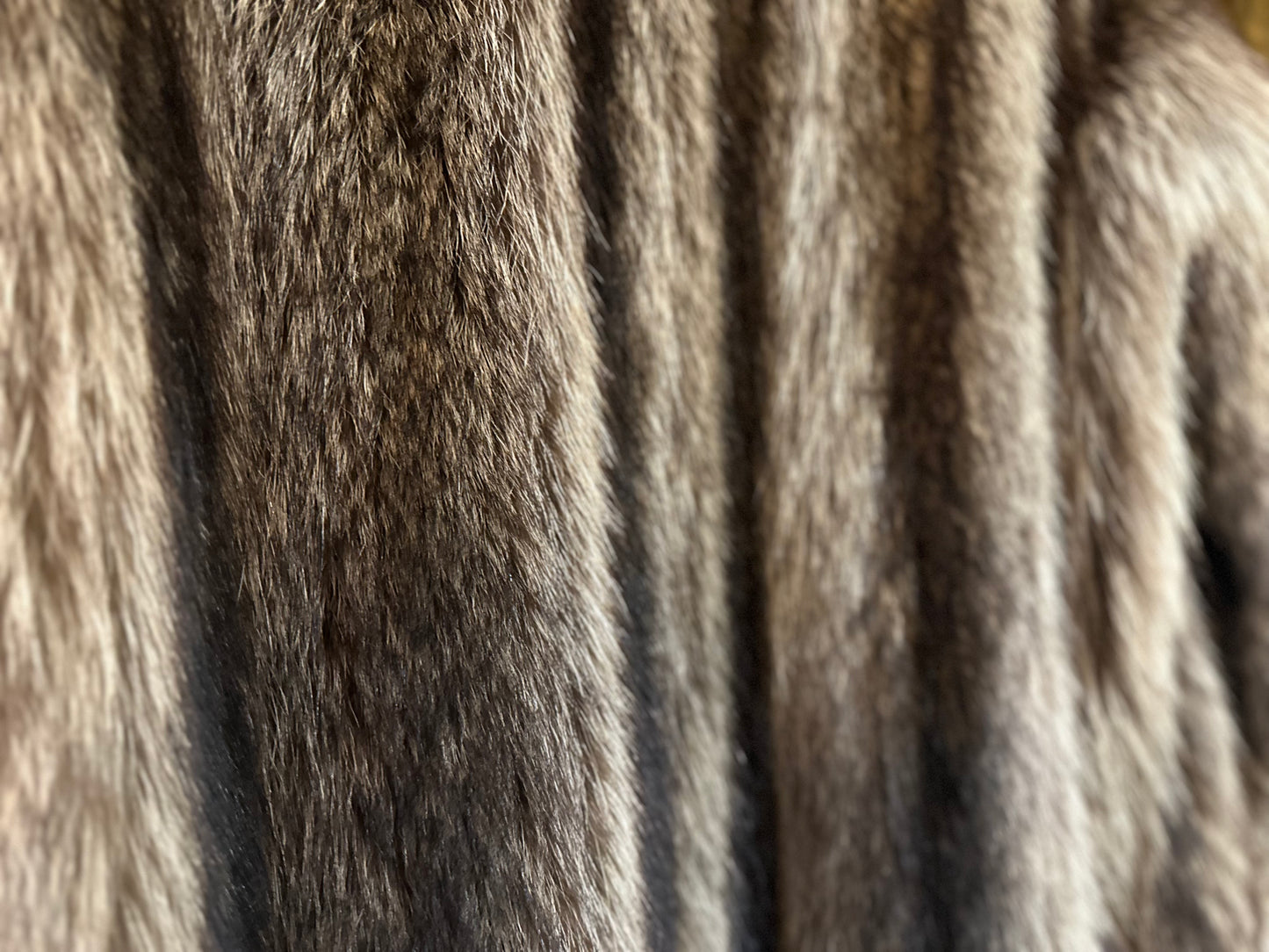 Authentic Vintage Raccoon Fur Coat