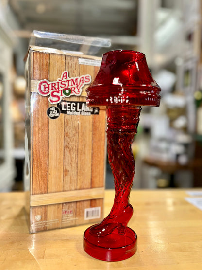 A Christmas Story Red Glass Leg Lamp - Limited Edition