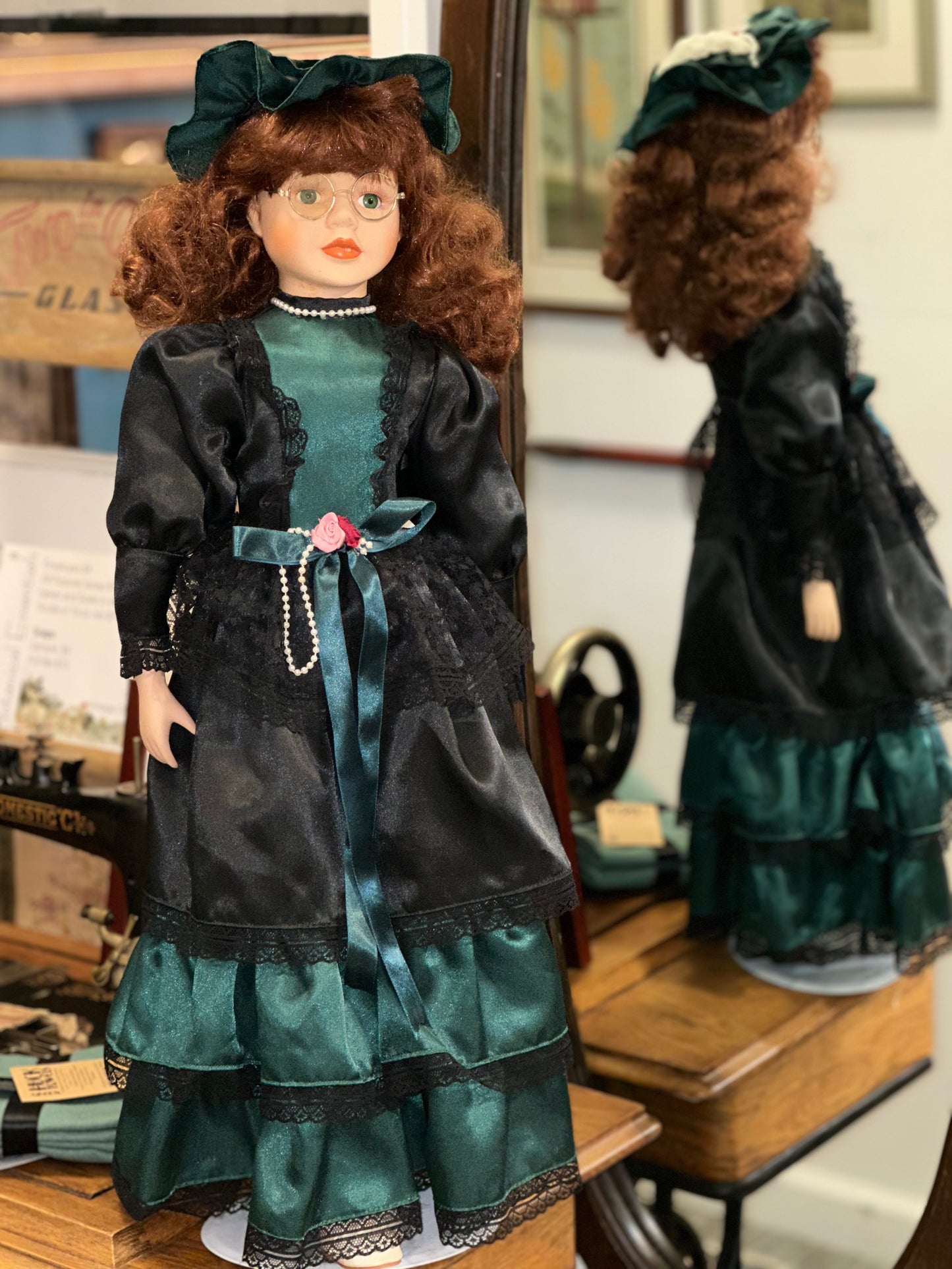 Dynasty Doll “Victorian Lady” Porcelain Collector Doll